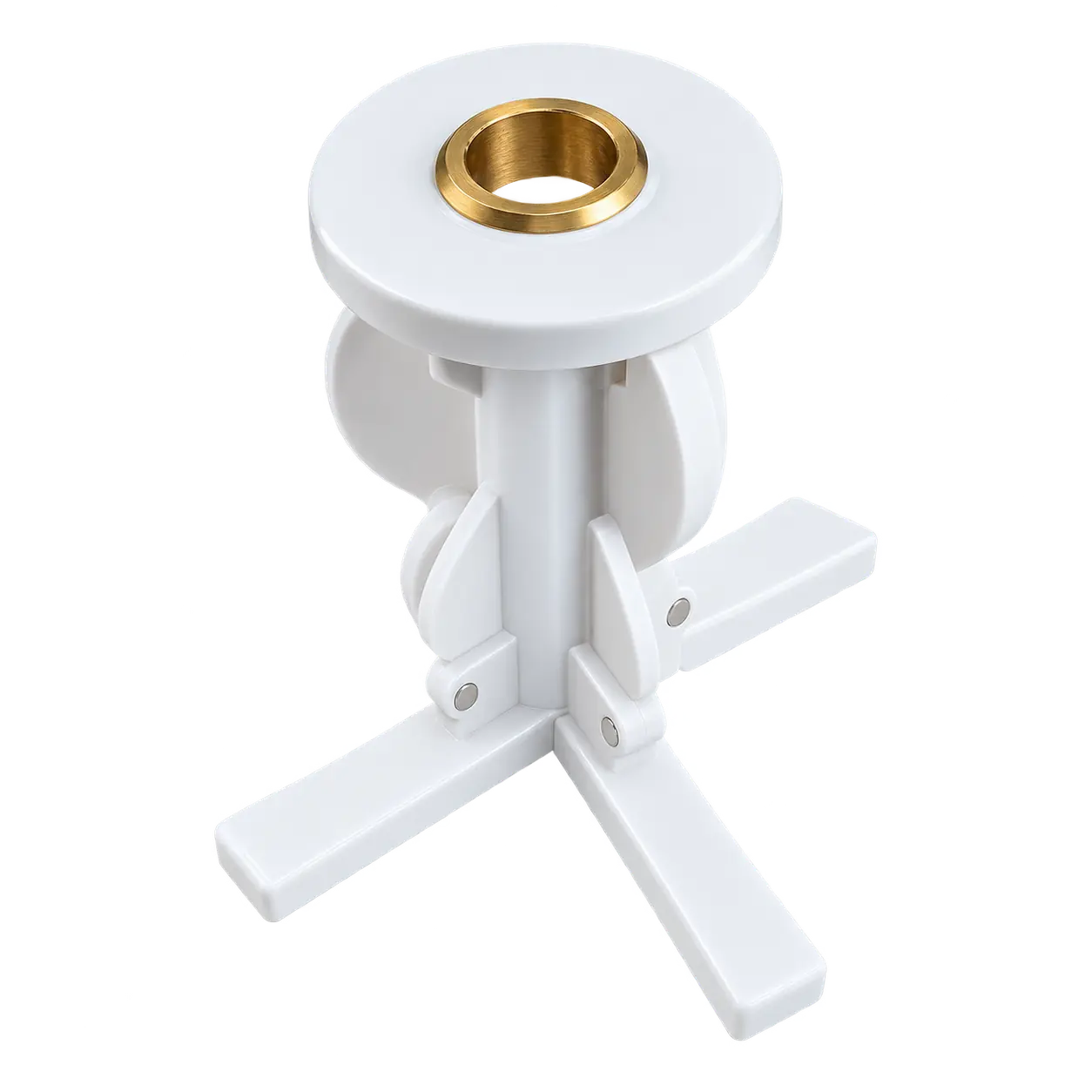 white-tripod-flag-stand