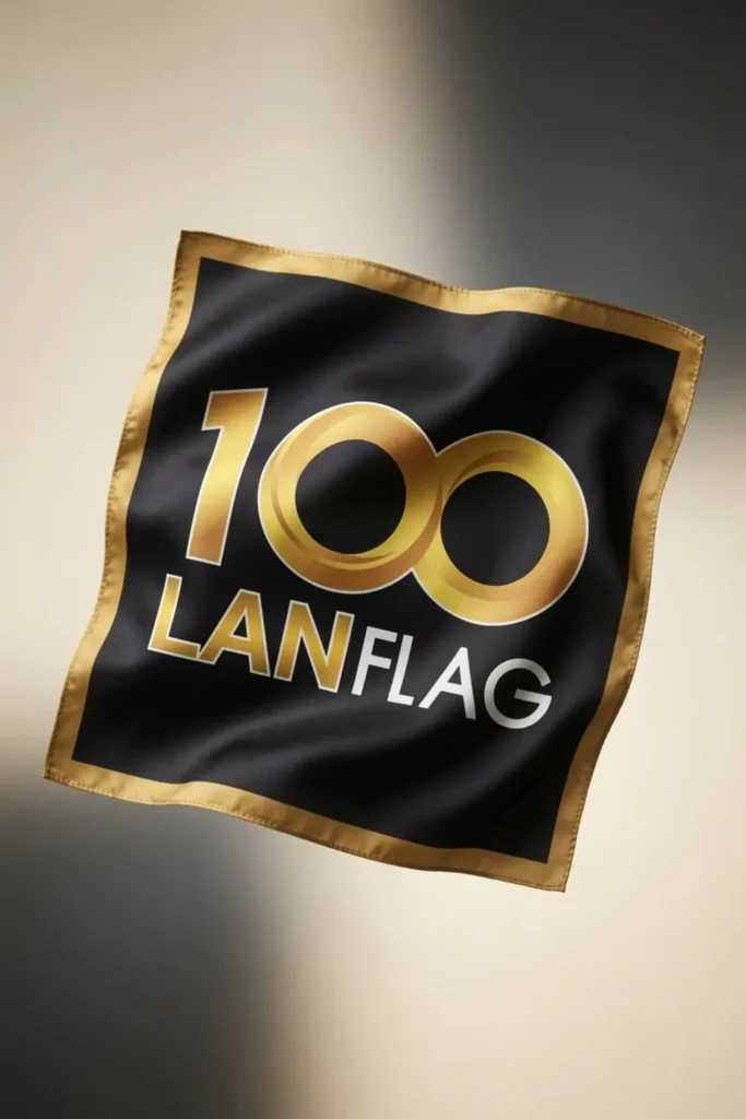 ผ้าโพกหัว 100LANFLAG